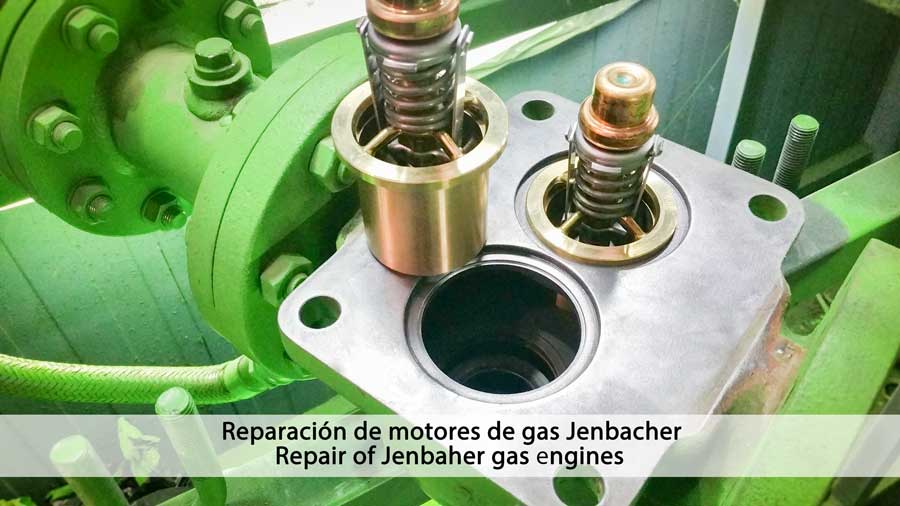 Reparación de motores Jenbacher