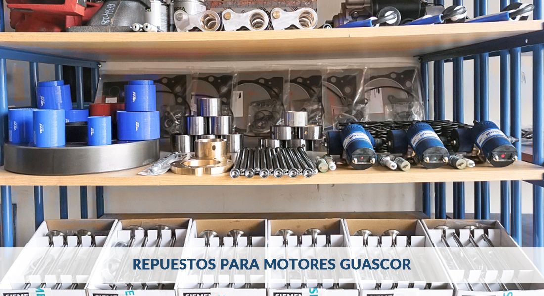 Repuestos motores Guascor